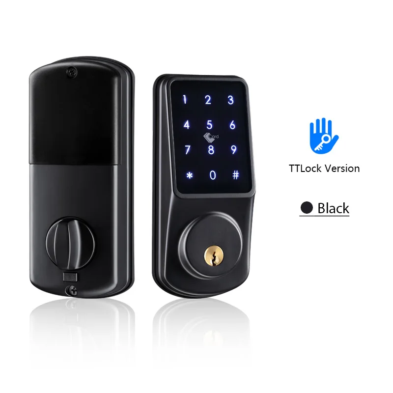 

China Supplier APP Access Smart Security Door Lock with Alexa Google Home