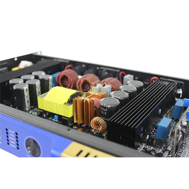 

Professional digital power amp k-1200 1u 2 channel audio stereo digital amplifier