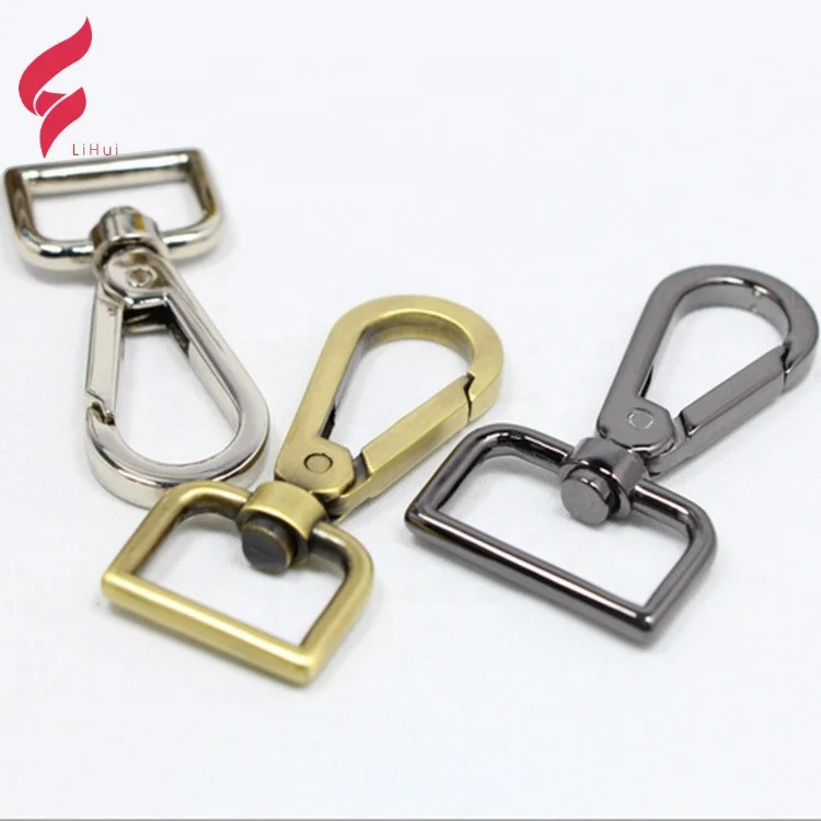 

Trade Assurance Wholesale custom dog hook metal trigger swivel spring snap hook for fashional handbag, Nickle ,gold ,gunmetal or as your request