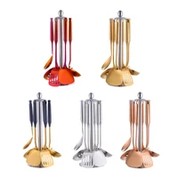 

Cookware Hotel-Used Metallic Rust-proof Rainbow Red Kitchenware Set