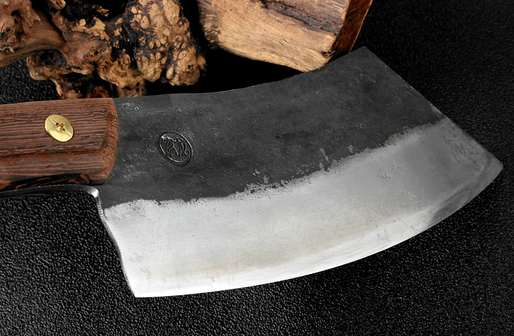 XITUO Forged Kitchen Chef Knife Traditional Handmade Clip Steel Slicing Meat Vegetable Multifunctional Butcher Knives Clad Steel