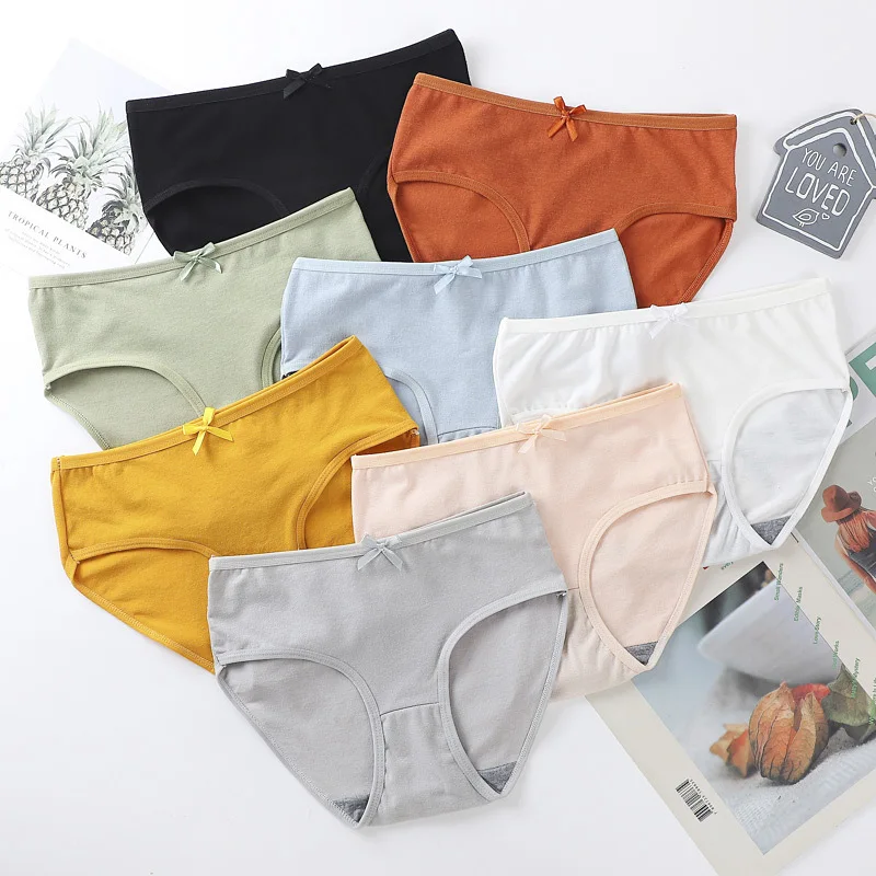 

Cheap Ladies High Cut Bikini Polyester Milk Silk Cotton Panty Girls