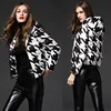 Down jacket female 2019 new winter European and American brand large size jacket short section light down jacket ladies