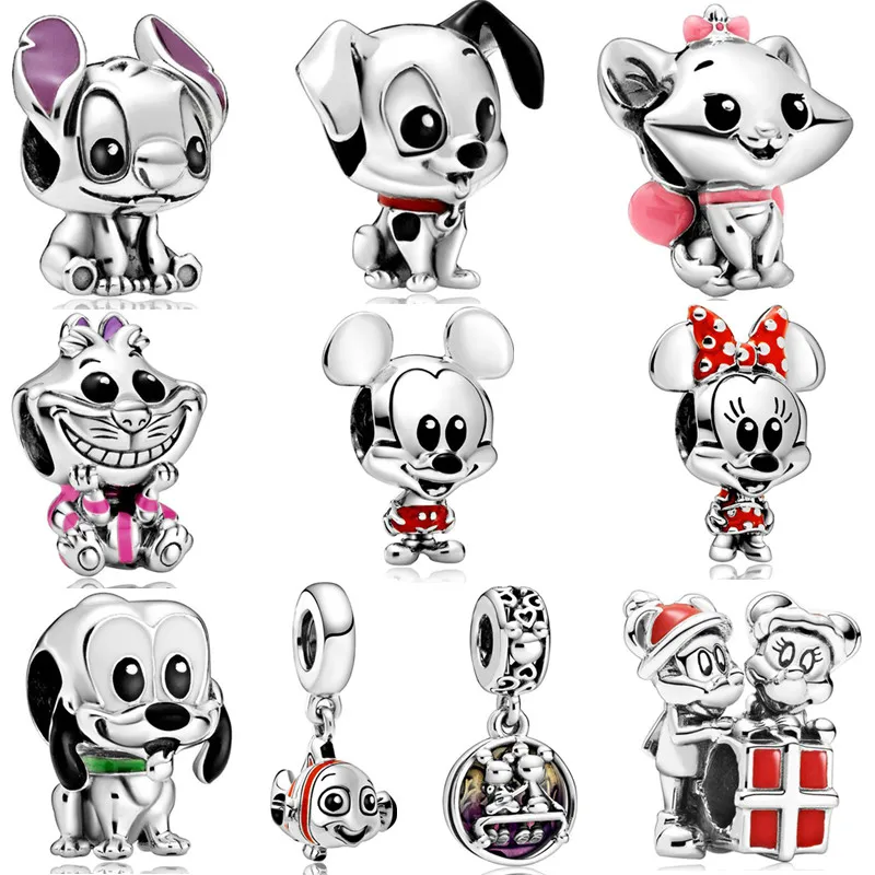 

Factory Wholesale Charm Jewelry Charms Fits Original Pan Charm Bracelet 100% 925 Sterling Silver Beads for jewelry making