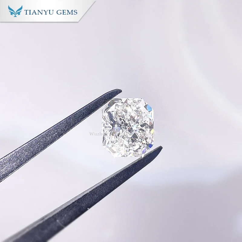 

Tianyu Promotion Lab Grown Diamond Stock sale Radiant cut CVD-2.01CT -H-SI2 IGI certified diamond