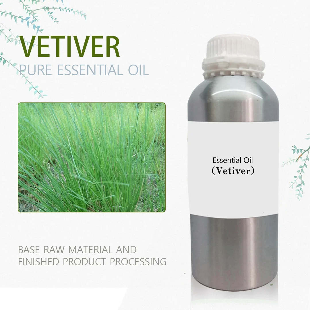 

1000ml Vetiver essential oil Perfume 100% Natural Pure_Natural_Essential_Oil 1000ML