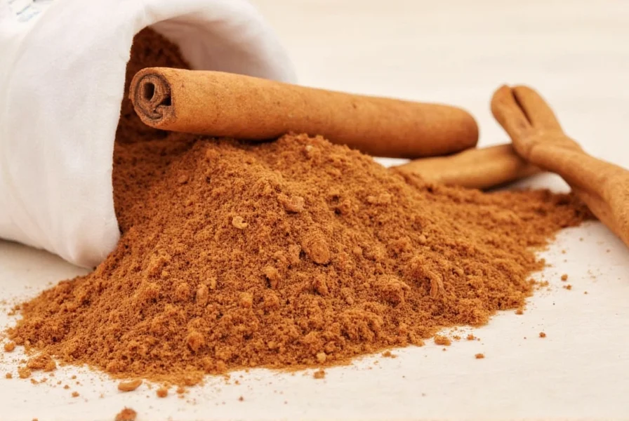 Cozy kitchen table with cinnamon-spiced items