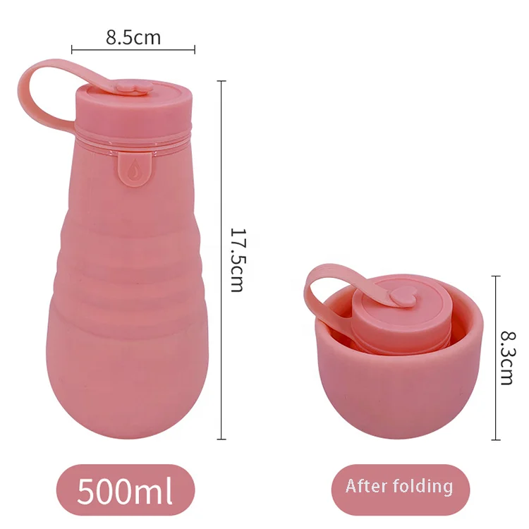 

2021 Best Selling Foldable Drinking Cup Coffee Cup for Travel and Home Drinking Silicone Collapsible Cup, Customized color