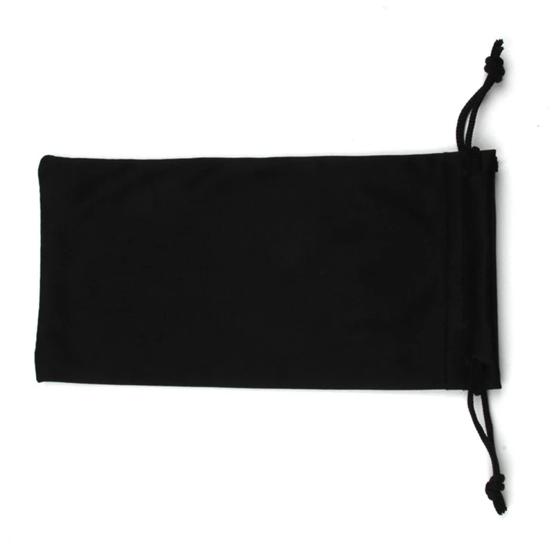 

Hot sale black microfiber pouches custom logo mobile phone bags good quality cleaning cloth for glasses