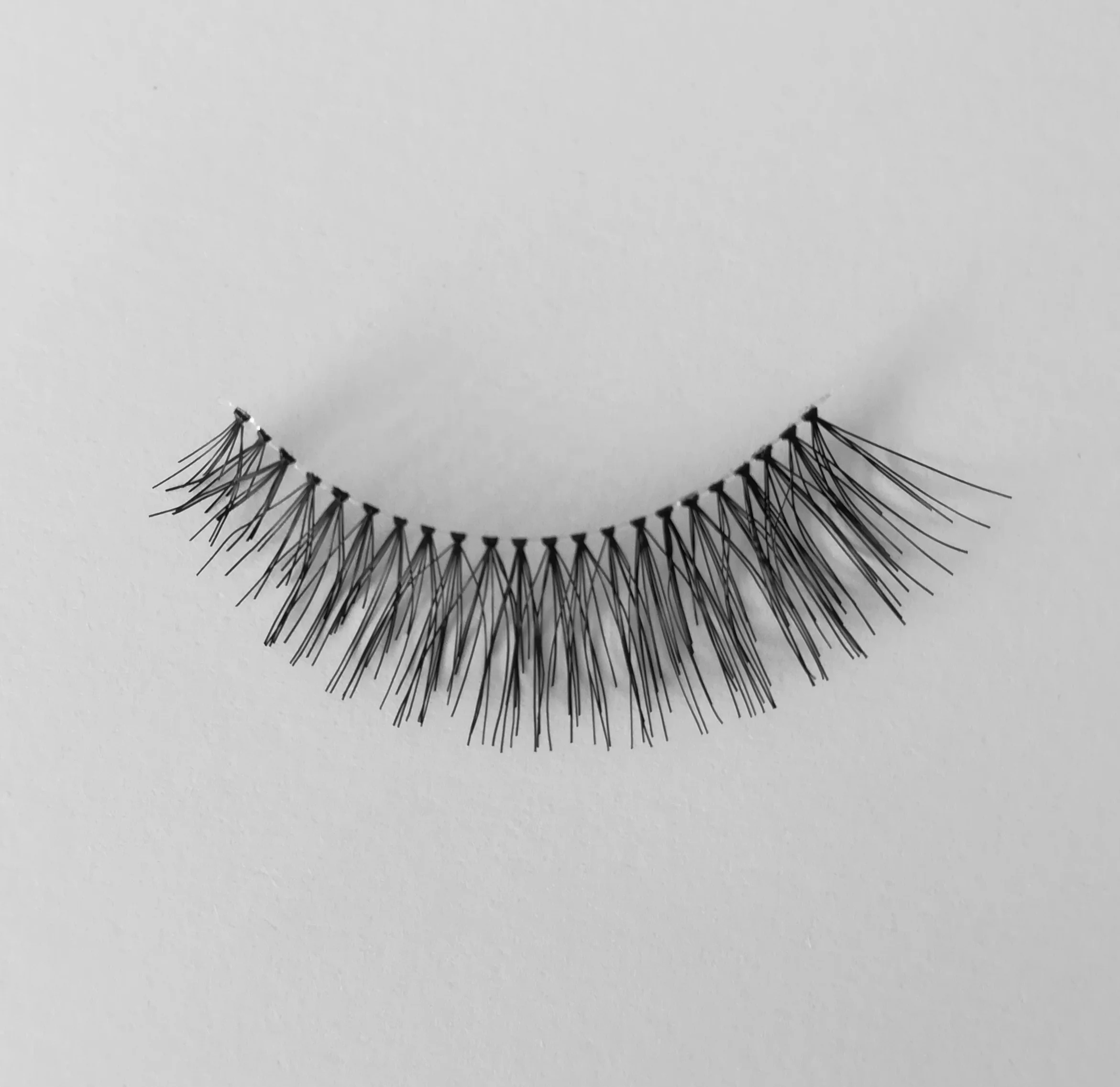 

Wholesale Price popular natural style human hair lashes, Natural black