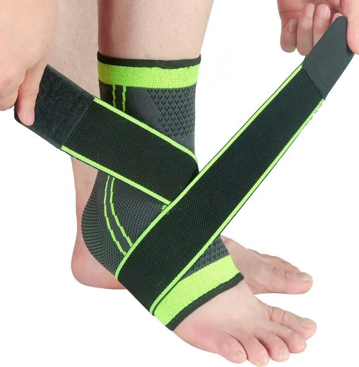 

2021 OEM Gym ankle support brace elastic ankle guard for men, As the picture show