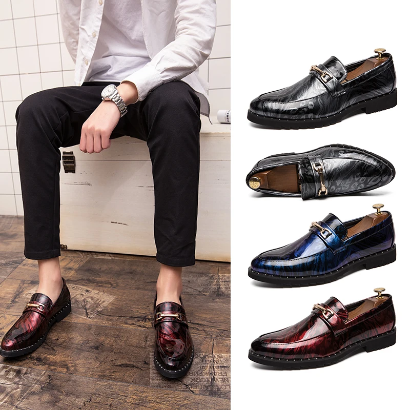 

3905 newest mens party dress shoes open shoes for men
