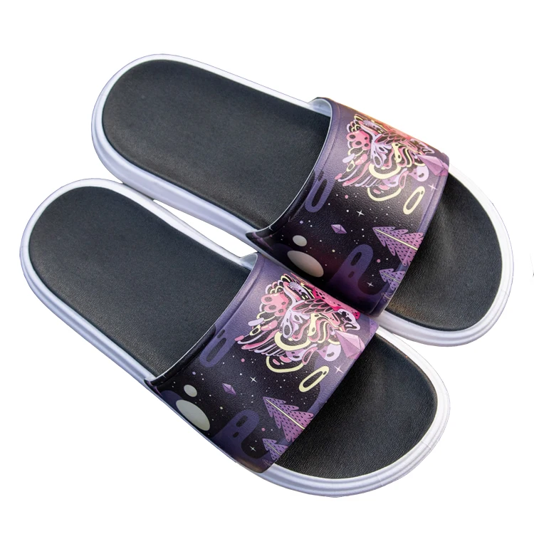

Design man slipper Customized Good Quality footwear Hard-wearing Plastic Soft Women Indoor slide shoe
