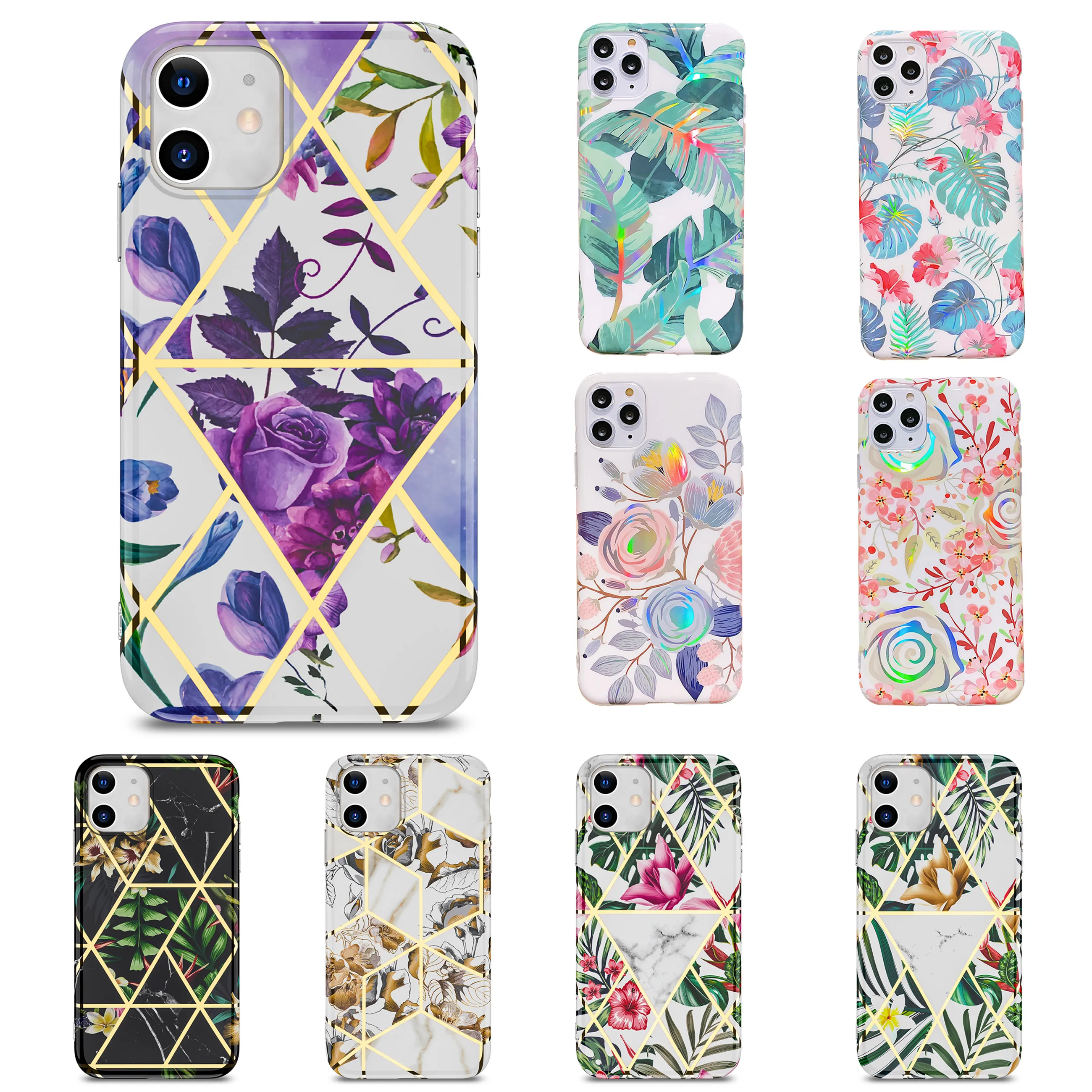 

Printed IMD Protective Phone Case,Frosted Mobile Phone Cover for iPhone 11 Pro/12 Mini/12/12 Pro,Women Phone Cases, Multiple colors