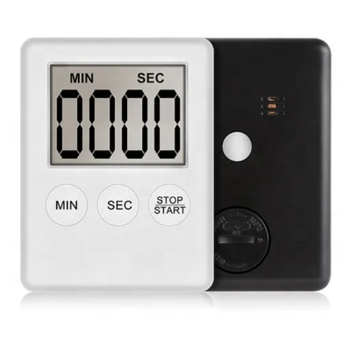 
Custom logo electronic lcd digital countdown kitchen digital multifunctional timer with magnet light alarm 