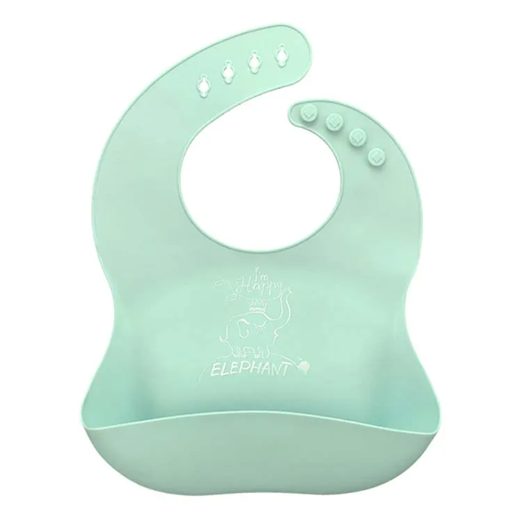 

2021OEM ODM china Wholesale toddler Feeding dental bib manufacturer waterproof silicone baby bib with for baby, Customized color