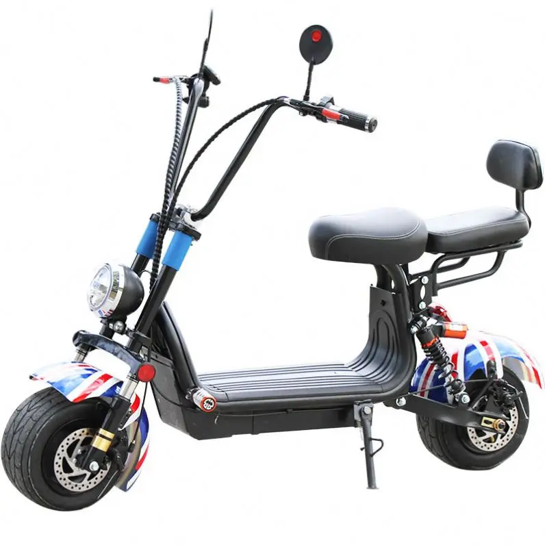 

China Cheap Kick Scooters 10 inch 1000w Two Wheels Motor Removable Battery Foldable Folding Powered Off Road Electric Scooter