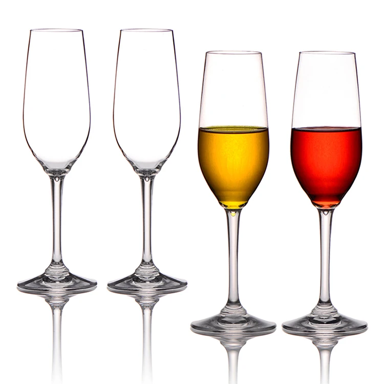 

Clear Transparent Plastic Red Wine Glass / Unbreakable Stemless Plastic Wine Glasses, Transparent or customized color