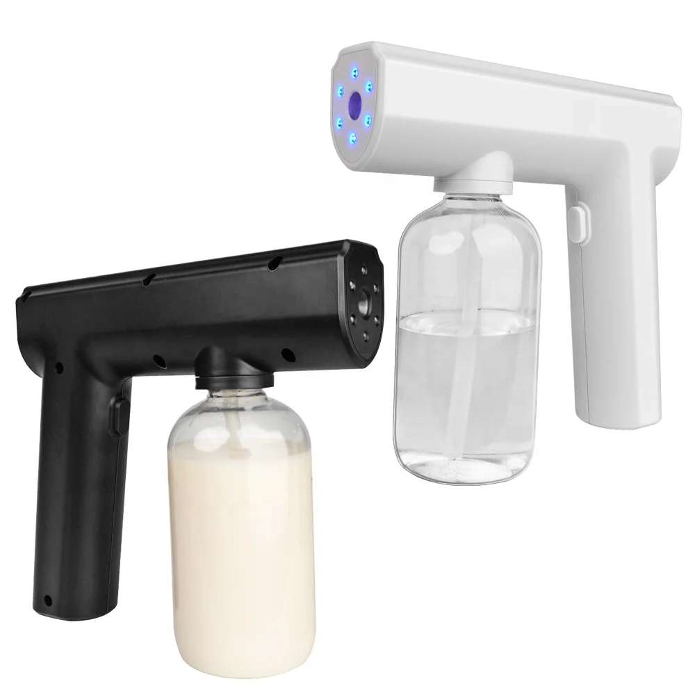 

Ready to ship wireless portable nano spray gun fogger machine 300ml nano spray gun K5