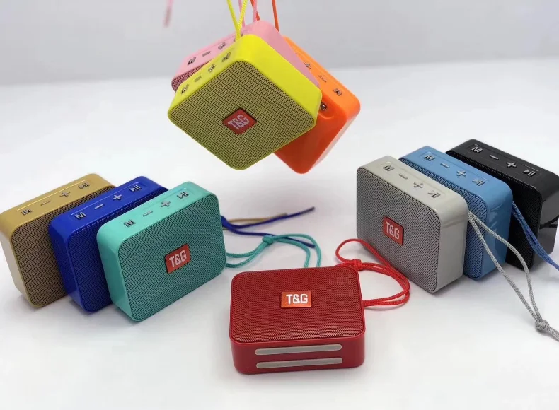 Mini Bluetooth Speakers Newest Hot Sell TG166 Outdoor Portable Wireless Speaker handsfree Support FM Radio TF Card AUX High - ANKUX.COM