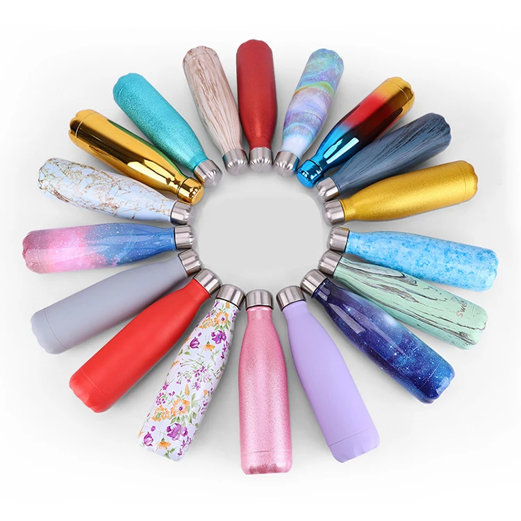 

Popular Adults Wholesale Metal Double Wall Stainless Steel Water Bottles, Customized color