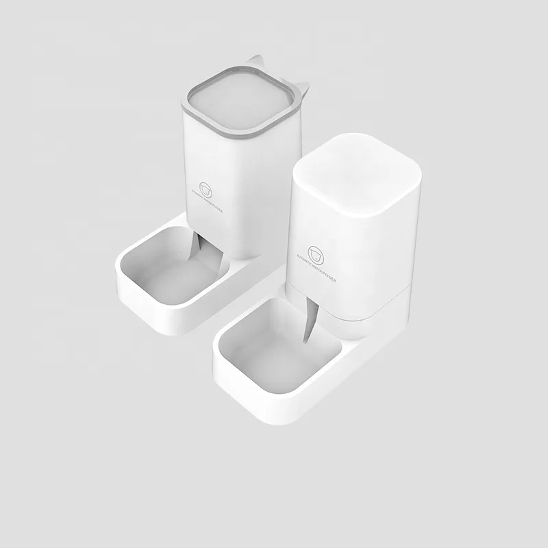 

Automatic Pet Feeder Set Auto Food and Water Dispenser