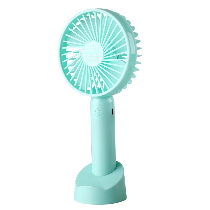 

LT180 New USB Mini Rechargeable Electric Fan with Phone Holder Stand Desktop And Portable Air Cooling Fan