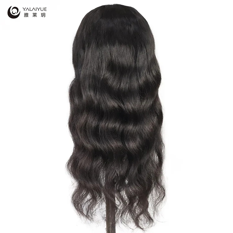 

Lace Full Front 100% Brazilian Glueless Body Wave Curly Real Natural Wavy Frontal 13*4 Transparent Human Hair Wig