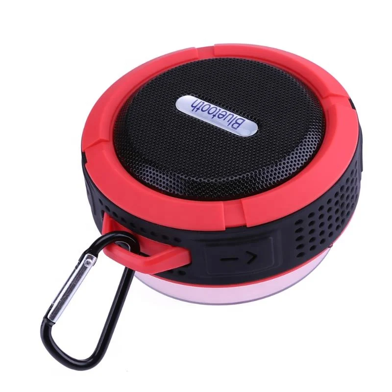 

New C6 active Wireless Blue tooth Speaker mobile phone Waterproof with Microphone MP3 Music BT shower speaker support tf card, Black,red,blue,white,green,gary