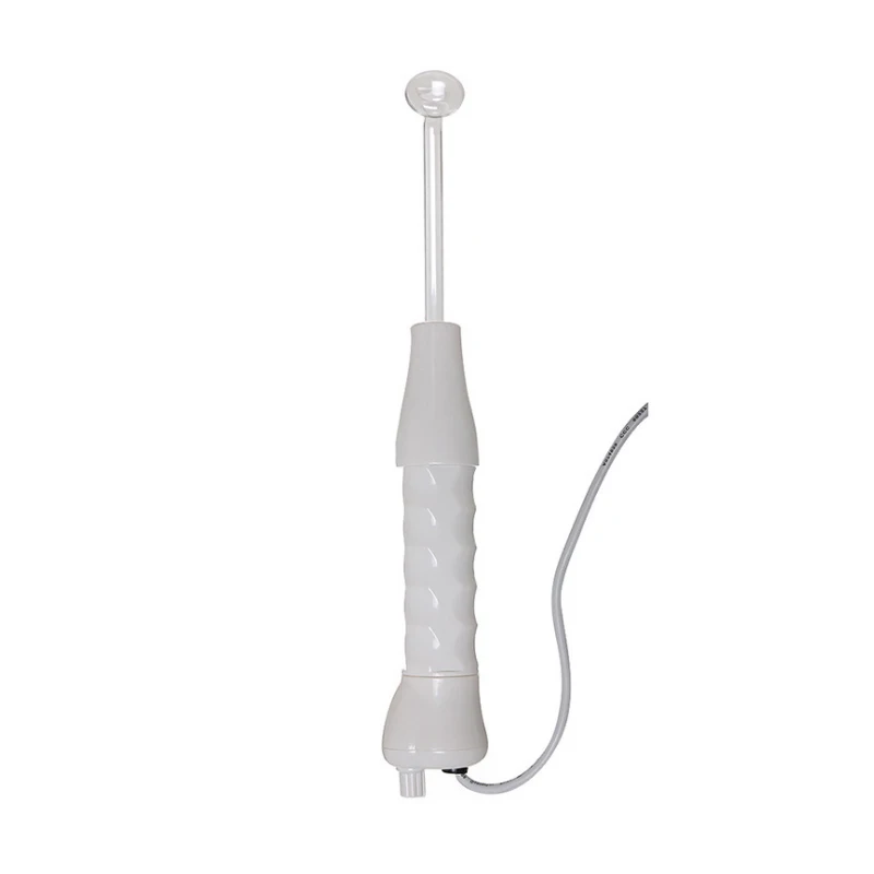 

Manufacturer Direct Factory Mushroom High Frequency Electrode Beauty Wand, White