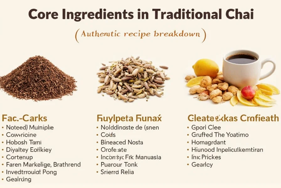 Assam black tea leaves used as base for traditional chai