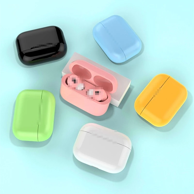 

2021 TWS Earphone Headphone Colorful New Macaron 1:1 Pro3 Air In-ear Headset Wireless Stereo Earbuds For iphone Inpods13