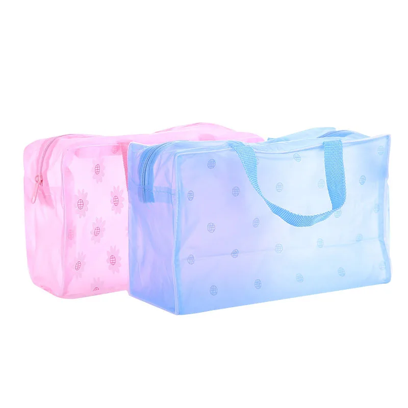 

Organizador De Maquillaje Travel Wash And Bath Supplies Storage Pouch Women Clear Makeup Bag Cosmetic Storage Bag With Handle