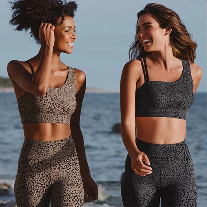 

New Product Women Gym Sportswear Clothes Customized Sexy Yoga Two Piece Sets