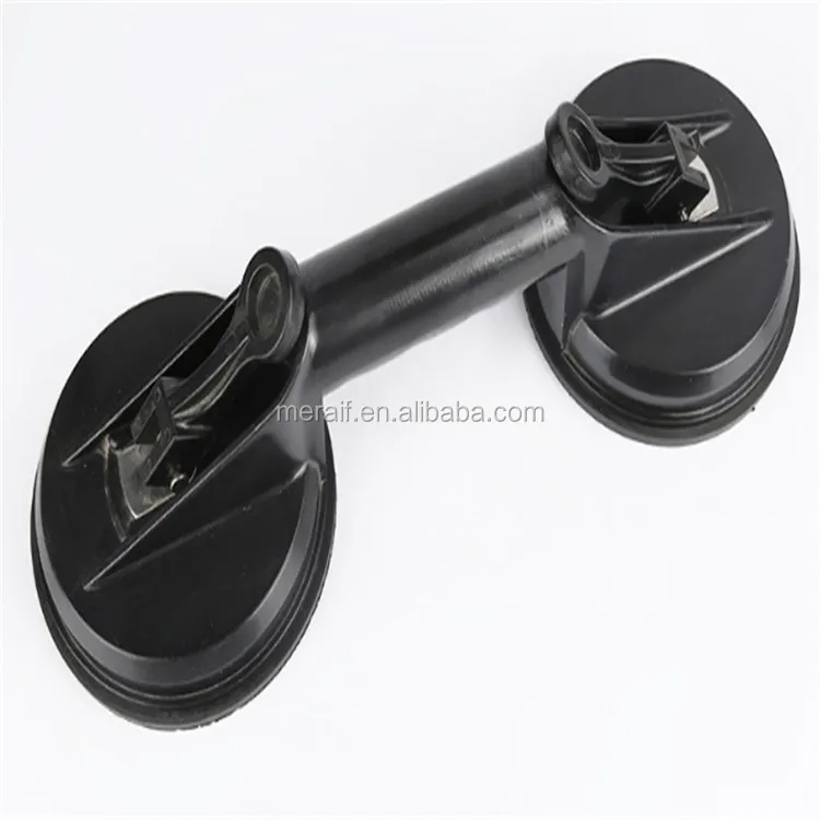 High quality double cup Rubber Sucker Vacuum glass suction lifter for stone