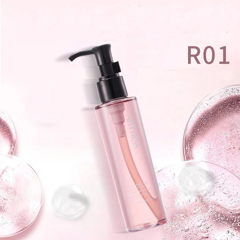 

2019 hot sale private label cosmetics makeup remover cleansing oil, 2 colors