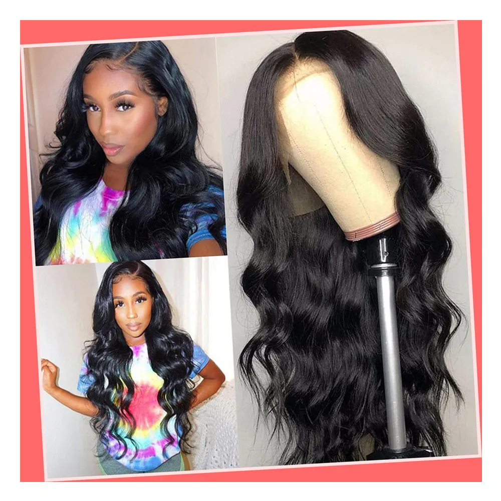 
Free Sample Full Lace Wig Vendor , Peruvian Virgin Hair Body Wave Wig,Human Hair Full Lace Wigs For Black Women 