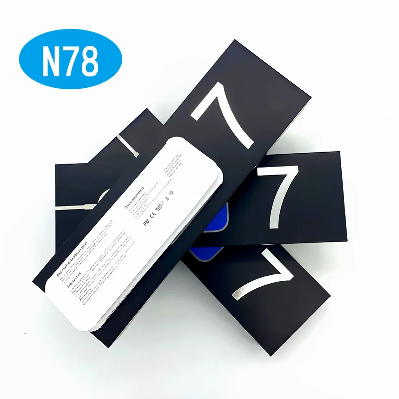 

Cheap Series7 N78 Smart Watch Waterproof Sport Bracelet Smartwatch W26+ HW22PRO Smart Watch N77 N78, Silver black