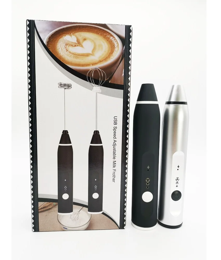 

Best selling handheld electric milk frother with electric usb rechargeable
