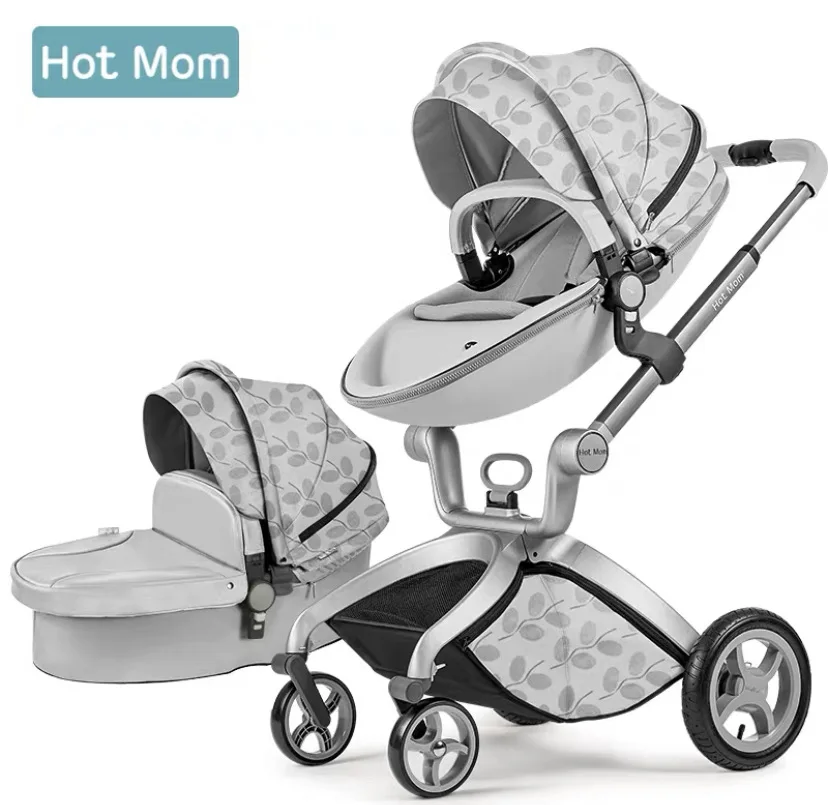 

HOT MOM good selling,high view landscape travel system and 2 in 1 foldable baby stroller, Customized