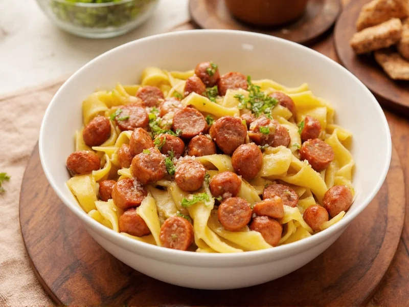 Perfect Sausage and Noodle Recipe in 30 Minutes