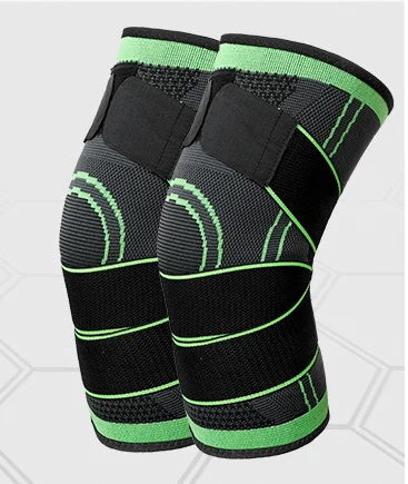 

Huanwei 2020 High Elastic Adjustable Strap Knee Sleeves/Support For Pain Relief