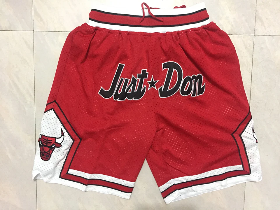 embroidered basketball shorts
