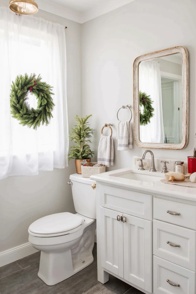 5 festive family friendly bathroom christmas decorating ideas with expert buying guide