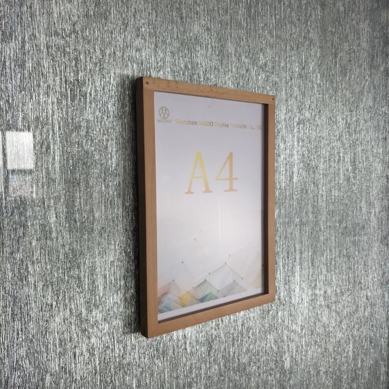 Custom Big Size 24x36 A2 A3 Wall Mount Floating Clear Acrylic Poster