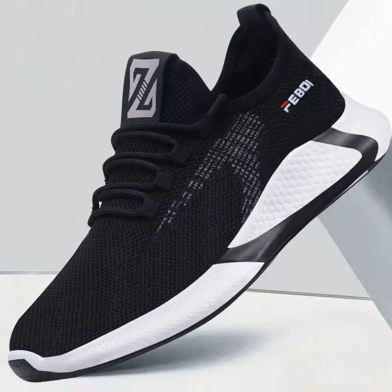 

2022 Spring Men Fashion Vent Lace-Up Sports Shoes with Cheap Price, 2 colors