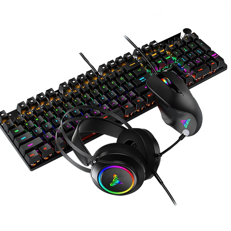 

Promotional rgb mechanical keyboard 104 Keys RGB Chroma Backlit Mechanical Gaming Keyboard For Professional Gamer, Black