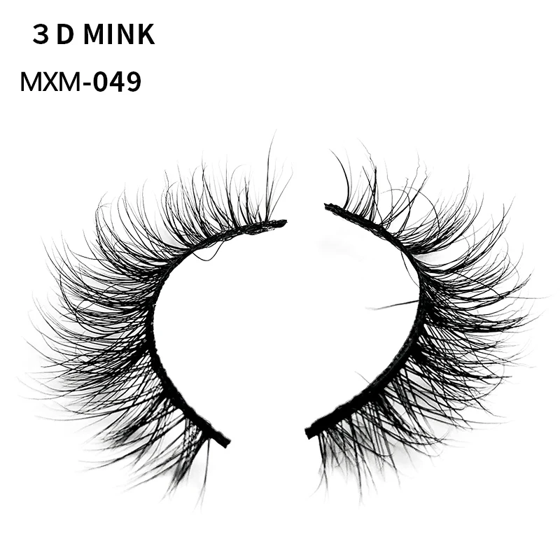 

Wholesale Cosmetics Makeup Lashes Packaging Box Individual Lashes 100% Cruelty Free Private Label Eyelash 3D Mink Eye Lashes, Natural black
