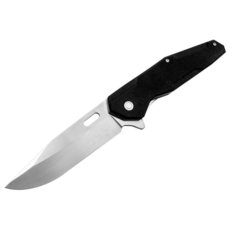 

Hunting Survival Tactical G10 Handle Folding Knife Survival Pocket Knife