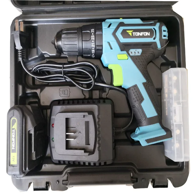 Hand Electric Battery Hammer Drill Machine Set Drill And Screw 12v